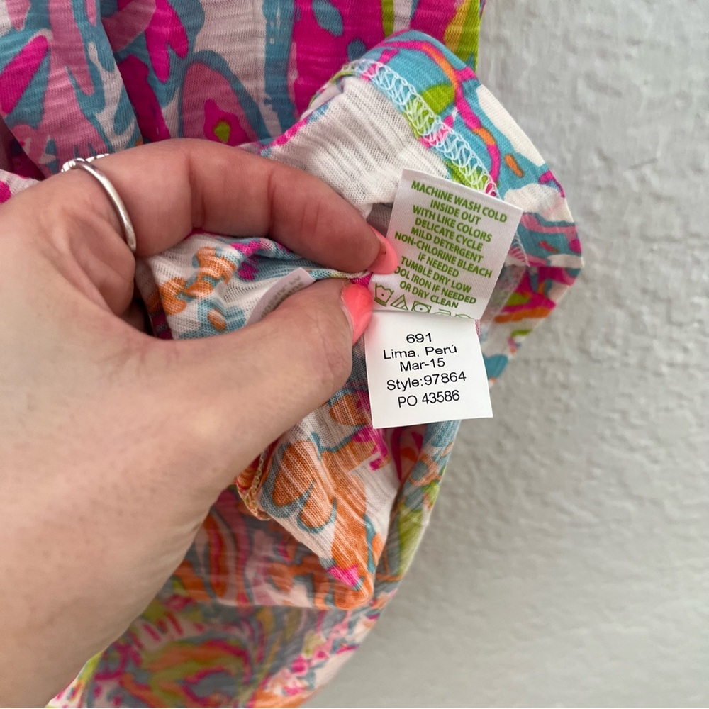 LILLY PULITZER Essie Top Size XXS - Picture 6 of 11
